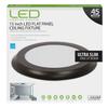 FEIT 74020 1550 Lumen 3000K 15 Inch LED Flat Panel Ceiling Fixture - BRONZE FINISH view 2