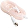 Male Screw ON F Type FM Antenna 5ft X 6 FT T Shape Span Coaxial Coax view 1