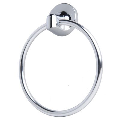 Laguna Brass 6410 Bathroom Accessories Towel Ring Chrome Finish