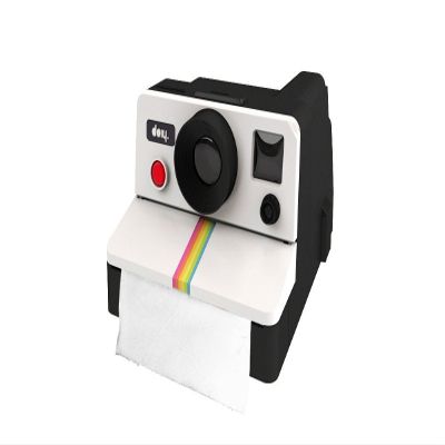 doiy chinka Polaroll Instantly at Hand 80S Style Retro Camera Toilet Paper Roll Holder