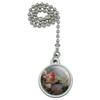 GRAPHICS & MORE Purple Finch Bird Tree Blossoms Ceiling Fan and Light Pull Chain view 1