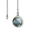 GRAPHICS & MORE White Wolf Growling Ceiling Fan and Light Pull Chain view 2