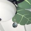 GRAPHICS & MORE White Wolf Growling Ceiling Fan and Light Pull Chain view 3