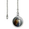 GRAPHICS & MORE American Kestrel on Branch Painting Ceiling Fan and Light Pull Chain view 2