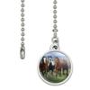 GRAPHICS & MORE Horses Running Wild Ceiling Fan and Light Pull Chain view 2