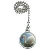 GRAPHICS & MORE Mute Swan Morning Light Painting Ceiling Fan and Light Pull Chain view 1