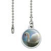 GRAPHICS & MORE Mute Swan Morning Light Painting Ceiling Fan and Light Pull Chain view 2