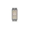 Leviton SureSlide Dimmer Switch for Dimmable LED, Halogen and Incandescent Bulbs, 6672-1LT, Light Almond view 1