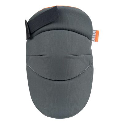 ALTA 50700.50 AltaSOFT Knee Protector Pad, Gray/Orange Cordura Nylon Fabric, AltaGrip Fastening, Capless
