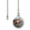 GRAPHICS & MORE Mother Horse and Foal Baby Fresh Start Ceiling Fan and Light Pull Chain view 2