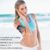 Formfit Armband and Storage Compartment for Smartphones. Sweat Resistant. Multi Use. Compatible with iPhone, Samsung Galaxy, Android & Most Smartphones. Metallic Pink. view 2