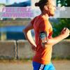Formfit Armband and Storage Compartment for Smartphones. Sweat Resistant. Multi Use. Compatible with iPhone, Samsung Galaxy, Android & Most Smartphones. Metallic Pink. view 3