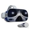 MightySkins Skin Compatible with Oculus Go Mobile VR - Haunted Skull | Protective, Durable, and Unique Vinyl Decal wrap Cover | Easy to Apply, Remove, and Change Styles | Made in The USA view 1