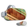 MightySkins Skin Compatible with Oculus Go Mobile VR - Abstract Wood | Protective, Durable, and Unique Vinyl Decal wrap Cover | Easy to Apply, Remove, and Change Styles | Made in The USA view 1