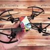 MightySkins Skin Compatible with DJI Ryze Tello Drone - Blue Green Polygon | Protective, Durable, and Unique Vinyl Decal wrap Cover | Easy to Apply, Remove, and Change Styles | Made in The USA view 2