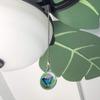 GRAPHICS & MORE Blue Butterfly Purple Flowers Ceiling Fan and Light Pull Chain view 3