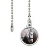 Beautiful White Horse Reins Tack Harness Ceiling Fan and Light Pull Chain view 2
