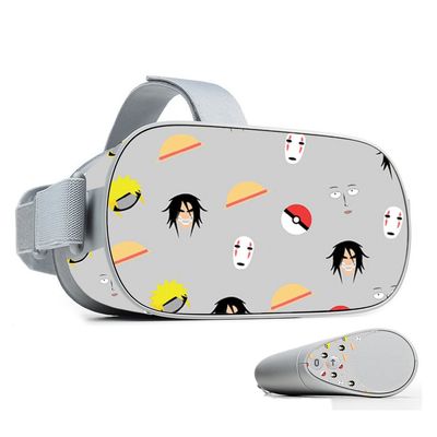 MightySkins Skin Compatible with Oculus Go Mobile VR - Anime Fan | Protective, Durable, and Unique Vinyl Decal wrap Cover | Easy to Apply, Remove, and Change Styles | Made in The USA