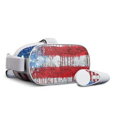 MightySkins Skin Compatible with Oculus Go Mobile VR - Colors Dont Run | Protective, Durable, and Unique Vinyl Decal wrap Cover | Easy to Apply, Remove, and Change Styles | Made in The USA