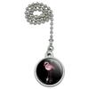 GRAPHICS & MORE Pink Flamingos Palm Tree Ceiling Fan and Light Pull Chain view 1