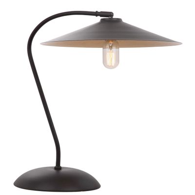 Safavieh Lighting Collection Orla Wood Finish 31-inch Bedroom Living Room Home Office Desk Dorm Study Nightstand Task Table Lamp (LED Bulb Included)