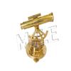 Shaheera Nautical 5" Brass Alidade Telescope with Compass Nautical Antique Brass Marine Collectible B view 2