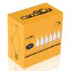 carryBC Candelabra LED Bulbs 2700K 40w Equivalent Improve Flame tip Frosted Glass E12 Base Warm White Decoration E12 LED Bulb Dimmable 6 Pack view 3