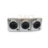 3pcs x RJ45 Waterproof Connector sockets, Ethernet Panel Mount RJ45 Wall Plug Connector view 2