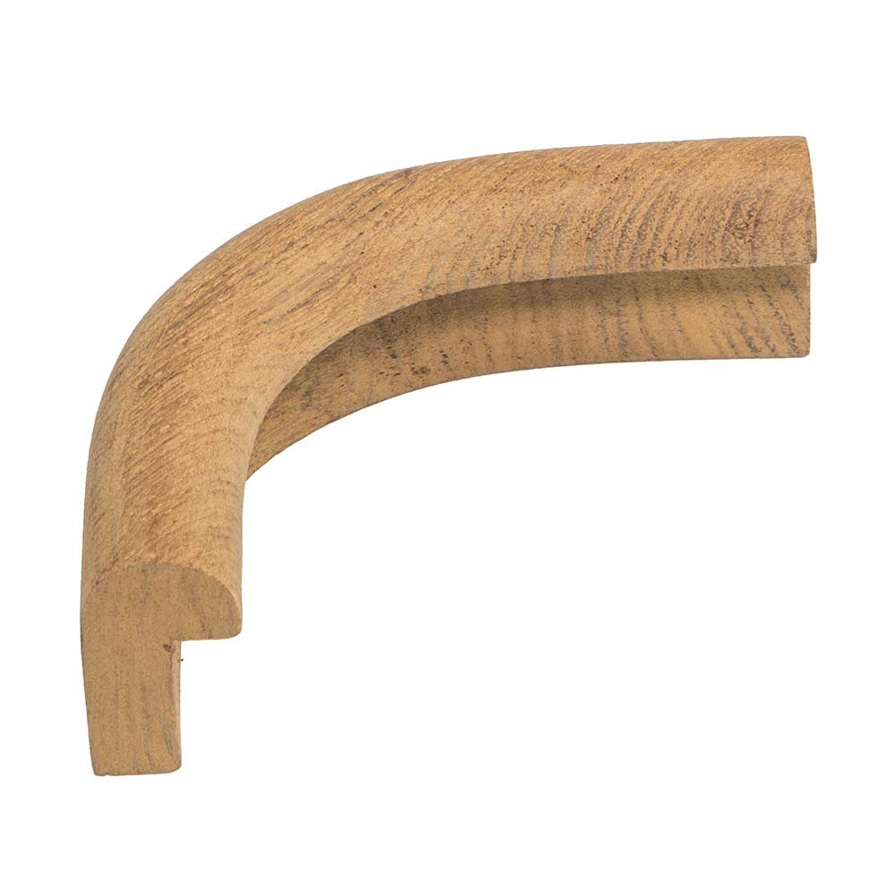Whitecap 60837 Teak Edge Molding - Outside Corner