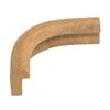 Whitecap 60837 Teak Edge Molding - Outside Corner view 1