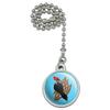 GRAPHICS & MORE Woodpecker on Wood with Holes Ceiling Fan and Light Pull Chain view 1
