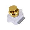 Sea-Dog Line Push Button Rim Latch, push button rim latch brass view 1