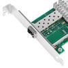 Vogzone 10Gb PCI-E NIC Network Card for Intel X520-DA1/ E10G42BTDA,100MbE/1GbE/10GbE Single SFP+ Port, with Intel 82599EN Chip,10GbE PCI Express 2.0 X8 Ethernet Adapter Support Windows/Linux/VMware view 4