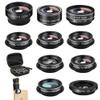 Mocalaca Phone Camera Lens (11 Lenses) Phone Lens Kit, Clip on Fisheye/Macro/Wide Angle Lens Attachment with Travel Case for iPhone 14 13 12 11 Xs X Pro Max Samsung Android Smartphone view 1