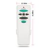 Replacement of Hampton Bay Ceiling Fan Remote Control UC7078T with Up Down Light, L3H2010FANHD Fan-HD Fan-HD6, White view 2