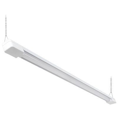Feit Electric 3ft LED Utility Light, 3000 Lumens, 4000K Cool White, Plug-in, Flush/Hanging Mount, Ultra-Lightweight, 30W LED Shop Light and Under Cabinet Light, 50,000-Hour Lifespan, SHOP/3X1/840/V1
