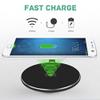 Ultra Slim Wireless Charger 10W Fast Charging Pad Compact Adapter Black for MetroPCS Samsung Galaxy S7 (SM-G930T) - MetroPCS Samsung Galaxy S8 - MetroPCS Samsung Galaxy S9 (G960UZKATMK) view 2