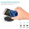 Ultra Slim Wireless Charger 10W Fast Charging Pad Compact Adapter Black for MetroPCS Samsung Galaxy S7 (SM-G930T) - MetroPCS Samsung Galaxy S8 - MetroPCS Samsung Galaxy S9 (G960UZKATMK) view 4