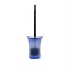 Gedy Aucuba Free Standing Toilet Brush Holder Made from Thermoplastic Resins, Blue view 1