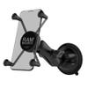 RAM Mounts X-Grip Large Phone Mount with RAM Twist-Lock Suction Cup Base RAM-B-166-UN10U with Medium Arm for Vehicle Windshields view 1