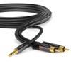 KabelDirekt  RCA to Jack 3.5mm Adapter Cable  3ft  Versatile Plug-and-Play Audio Cable (Aux/3.5mm to 2X RCA for Smartphone, Tablet, Home Theater, soundbar, TV, Notebook, MP3) view 2