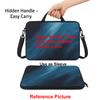 Meffort Inc 17 17.3 inch Neoprene Laptop Sleeve Bag Carrying Case with Hidden Handle and Adjustable Shoulder Strap - Vincent Van Gogh Almond Blossoming view 4