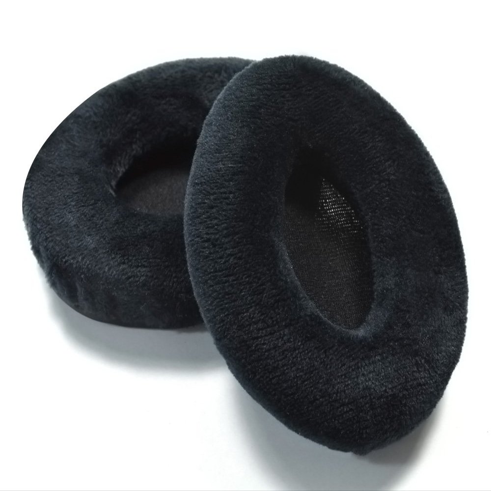 Replacement Earpad Cushions for Sennheiser Momentum On-Ear Headphone with ITIS Cable Clip (Black)