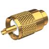 Shakespeare PL-259-8X-G Solder-Type Connector w/UG176 Adapter & DooDad Cable Strain Relief f/RG-8X Coax consumer electronics view 1