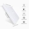 Airand 5000K LED Ceiling Light Flush Mount 24W 12.6in Square LED Ceiling Lamp for Kitchen Bathroom Hallway with 240Pcs LeD Chips Without Flicker, 2050LM, IP44, 80Ra+, 180W Equivalent (Daylight White) view 2