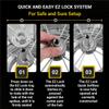 Glow EZ Lock 31x47" Quick Strip Rectangular Bowens Mount Softbox Lighting Kit with External, Internal Diffusers, Deflector Disk and Grid, Folding Softbox for Studio Lighting view 2
