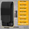 Tactical Molle Phone Cover Case, Heavy Duty Belt Holster Pouch view 2