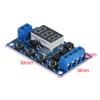 Timer Module, Asixx DC 5V-36V Trigger Cycle Delay Timer Switch Turn On/Off Relay Module with LED Display view 2