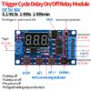 Timer Module, Asixx DC 5V-36V Trigger Cycle Delay Timer Switch Turn On/Off Relay Module with LED Display view 3