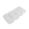 4 Pack Silicone Dash Sticky Pads, Dash Board Mats for Phones, Sunglasses, Keys (Transparent) view 4